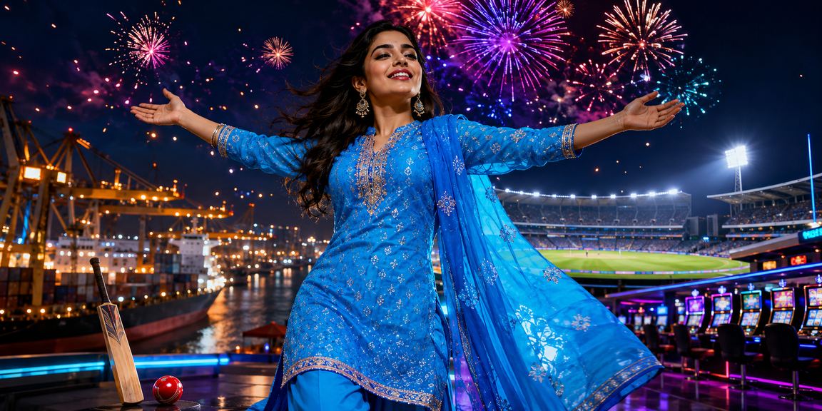 চট্টগ্রামে সালোয়ার কামিজ পরিহিতা একজন খেলোয়াড় 980 - এর নতুন ক্রিকেট গেম দেখছেন
