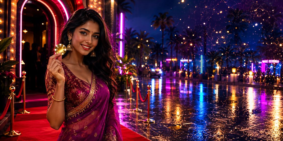 গাজীপুরের একজন খেলোয়াড় নিয়ন আলোর পরিবেশে 980 - এর নতুন ক্যাসিনো গেম উপভোগ করছেন