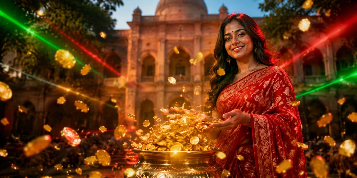 রাজশাহীতে শাড়ি পরিহিতা একজন ব্যবহারকারী 980 প্ল্যাটফর্মে বিনোদন ক্যাসিনো উপভোগ করছেন